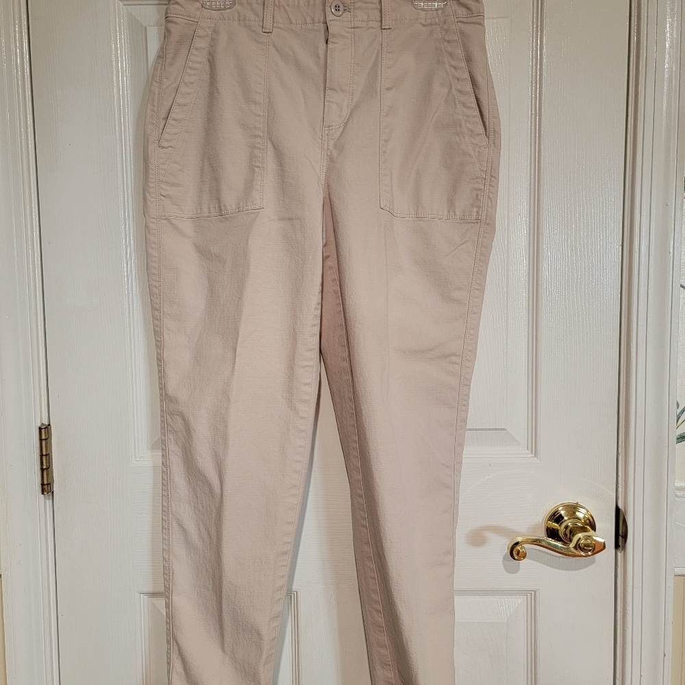 Loft khaki cotton pants